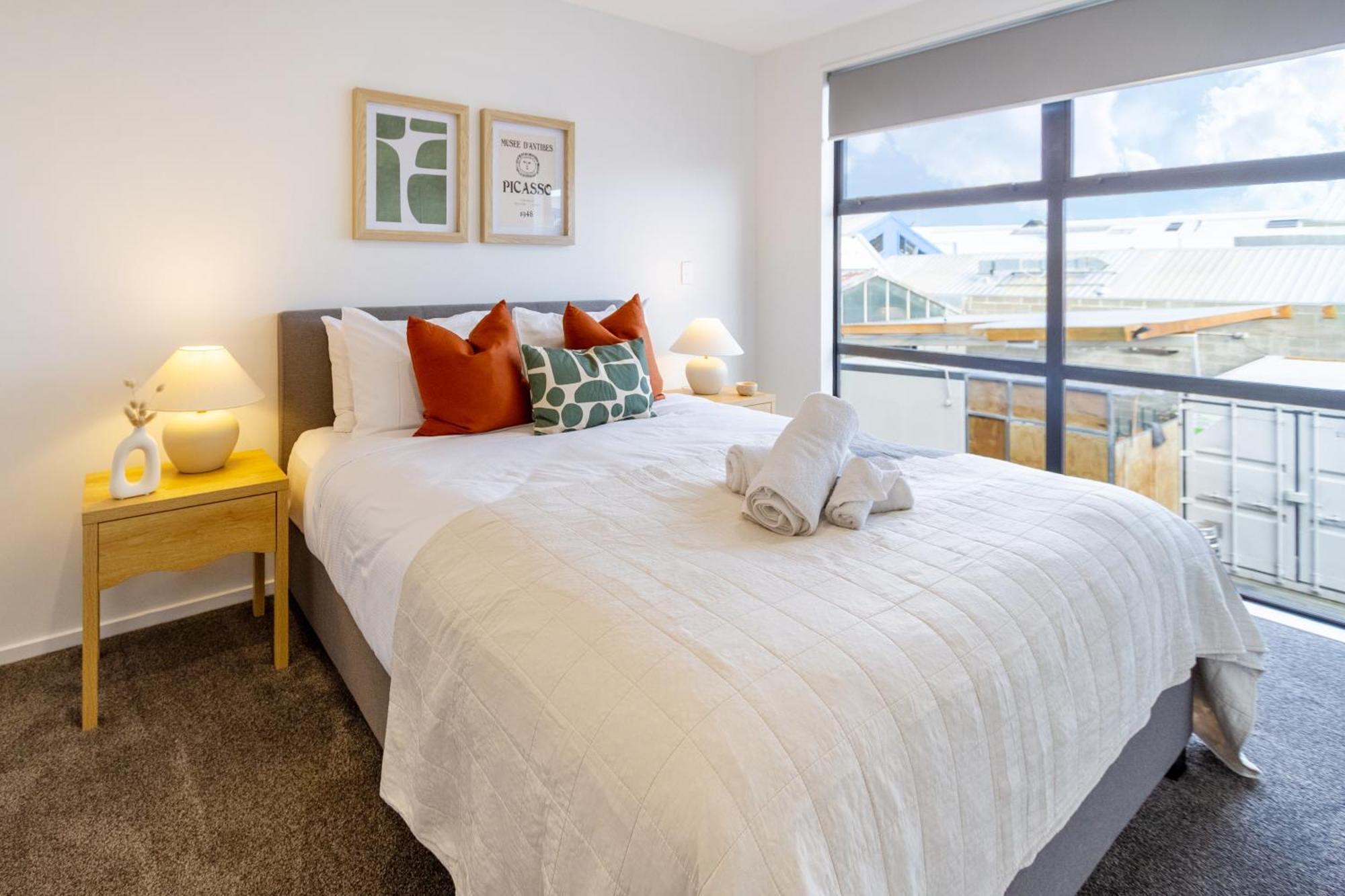 2 Bed, 2 Bath W Sofa Bed - Great Cafes Nearby Christchurch Exterior foto